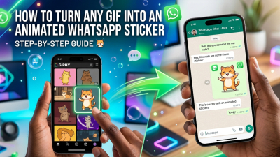 How to Create Your Own Animated WhatsApp Stickers (From Any GIF)
