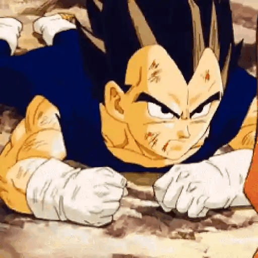 Animated Determined Anime Character GIF Sticker