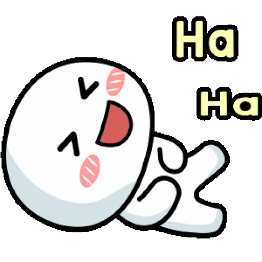 Animated HA HA GIF Sticker