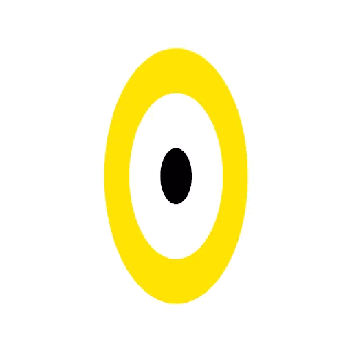 Download Minimalist Eye Design Animated GIF Sticker for WhatsApp