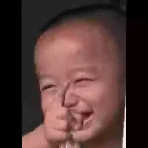 Animated Confident Baby Gesture GIF Sticker