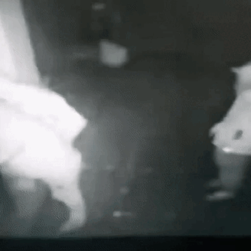 Animated Creepy night vision dance GIF Sticker