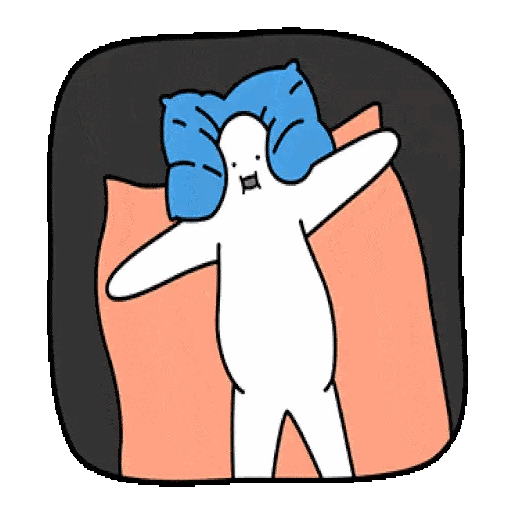 Animated Don't wanna hear it GIF Sticker