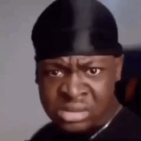 Animated Confused look bro GIF Sticker