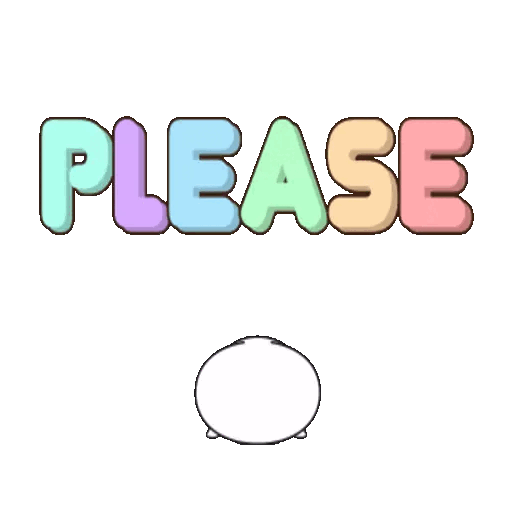 Animated Please GIF Sticker