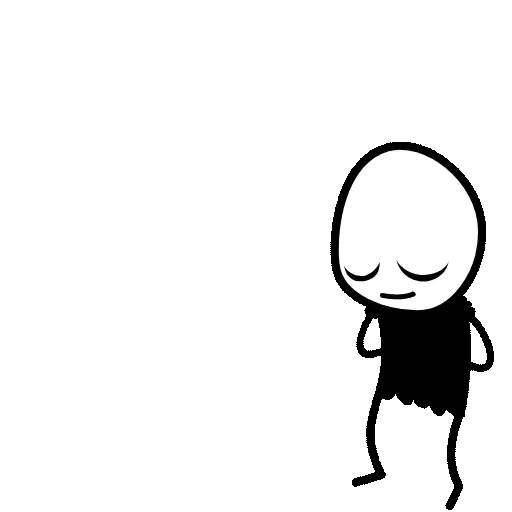 Animated Chill egg vibes GIF Sticker