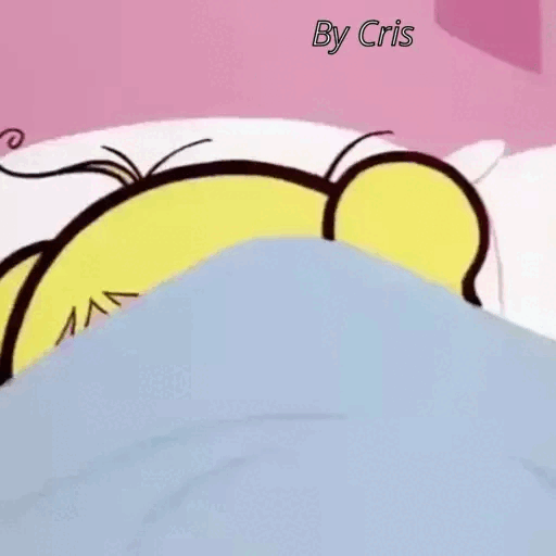 Animated Peekaboo sleep GIF Sticker