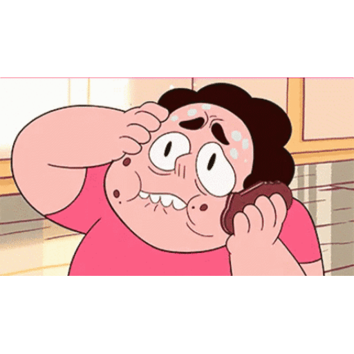 Animated Stressed Steven Universe GIF Sticker