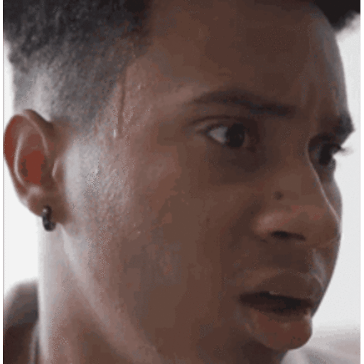 Animated When you realize GIF Sticker