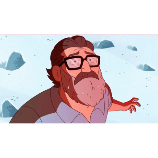 Animated Dramatic gasp moment GIF Sticker