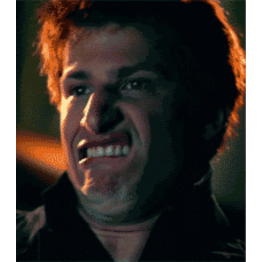Weird face moment Animated GIF - Sticker for WhatsApp