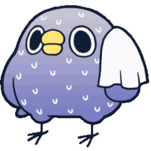Animated Helpful bird GIF Sticker