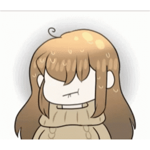 Animated Awkward silence GIF Sticker