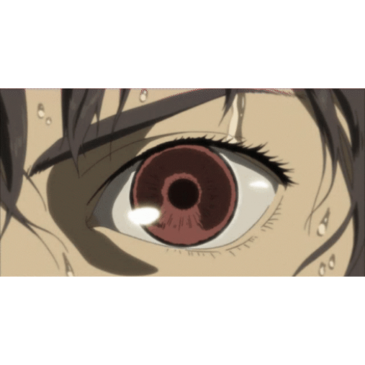 Animated Panic stare GIF Sticker