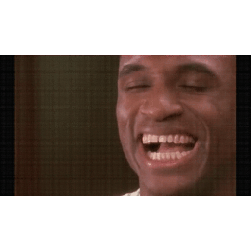 Download Laugh turns into disgust Animated GIF Sticker for WhatsApp