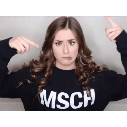 Crazy gesture GIF - Sticker for WhatsApp