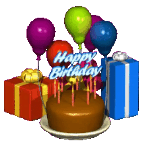 Download Birthday celebration vibes Animated GIF Sticker for WhatsApp