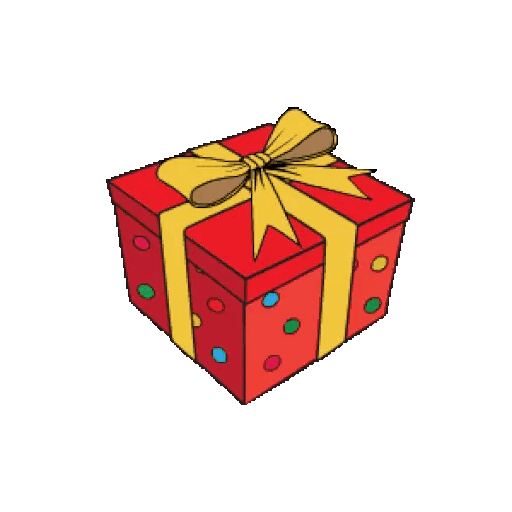 Download Surprise gift box Animated GIF Sticker for WhatsApp