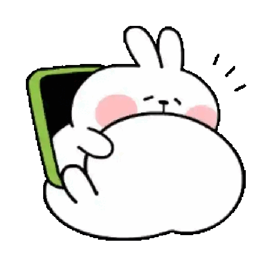 Hugging my phone tight Animated GIF Sticker for WhatsApp