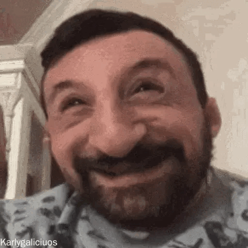 When you're trying not to laugh Animated GIF Sticker for WhatsApp
