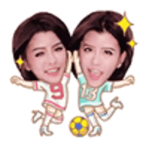 Goal Celebration Duo Animated GIF Sticker for WhatsApp
