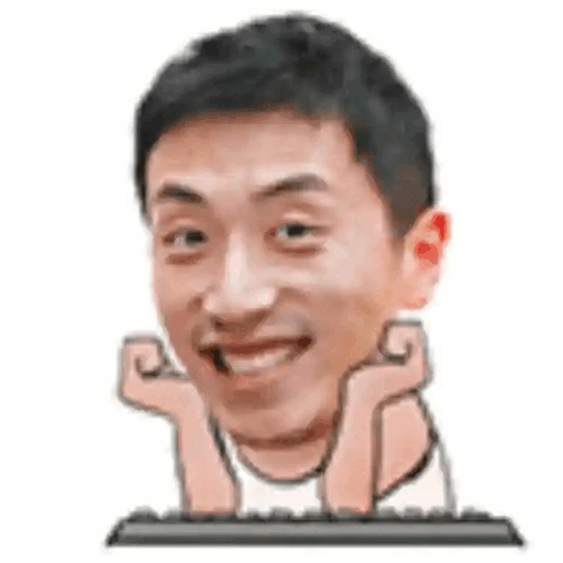 Eager anticipation face Animated GIF Sticker for WhatsApp