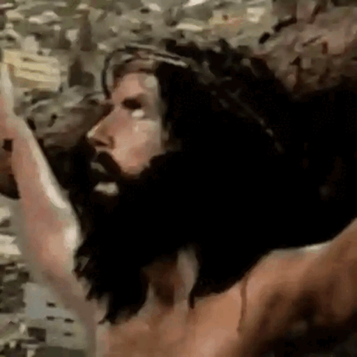 Dramatic sacrifice moment Animated GIF Sticker for WhatsApp