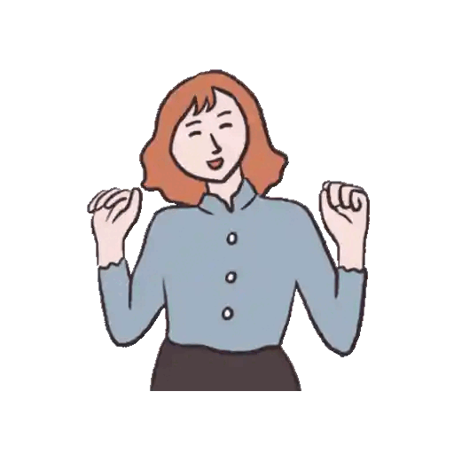 Excited dance move Animated GIF Sticker for WhatsApp