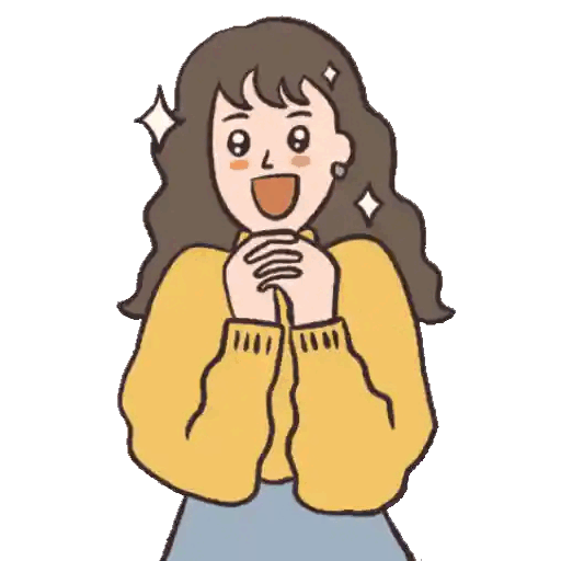 Excited clap Animated GIF Sticker for WhatsApp