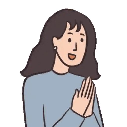 Grateful clapping Animated GIF Sticker for WhatsApp