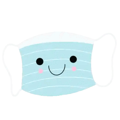 Smiling Mask Animated GIF - Sticker for WhatsApp
