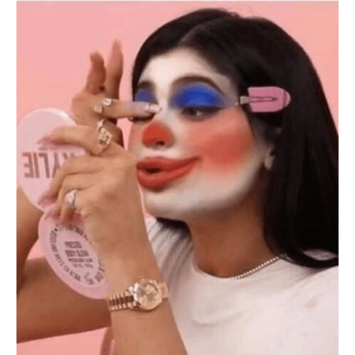When Life Turns You Into A Clown - Sticker for WhatsApp