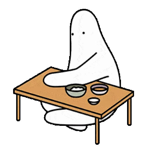 Quietly Enjoying Alone Time Animated GIF - Sticker for WhatsApp