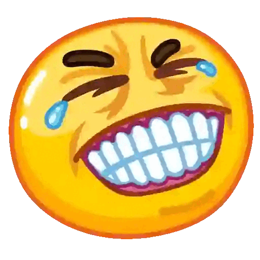 Laughing So Hard Emoji Animated GIF - Sticker for WhatsApp