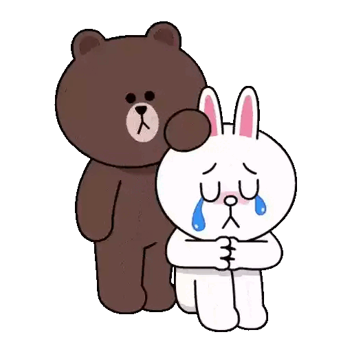Comforting A Friend Animated GIF - Sticker for WhatsApp