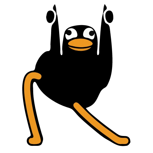Celebration Penguin Dance Animated GIF - Sticker for WhatsApp