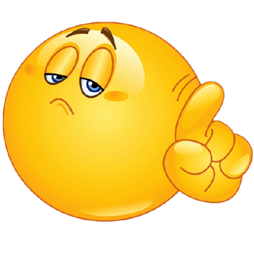 Not Impressed Emoji - Sticker for WhatsApp