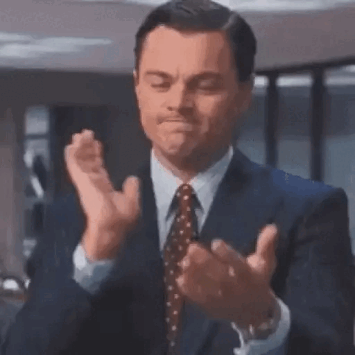 Slow Clap Of Approval Animated GIF - Sticker for WhatsApp