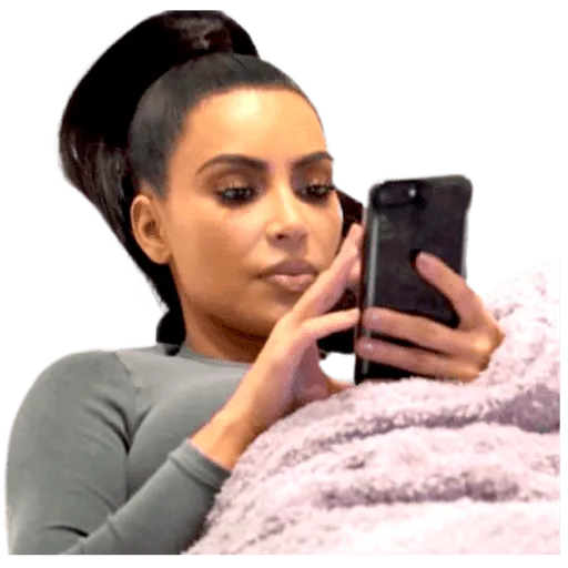 Scrolling Through Drama - Sticker for WhatsApp