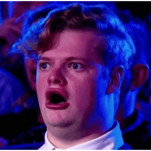 Guy In Shock - Sticker for WhatsApp