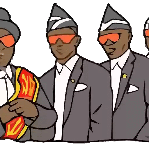 Squad Goals In Suits Animated GIF - Sticker for WhatsApp