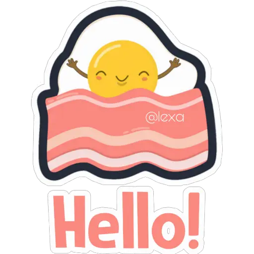 Hello!! - Sticker for WhatsApp