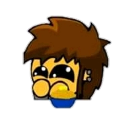Big-Eyed Eating Moment - Sticker for WhatsApp