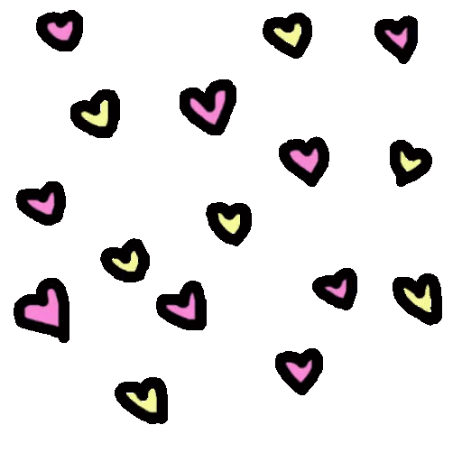 Floating Hearts Animation Animated GIF - Sticker for WhatsApp