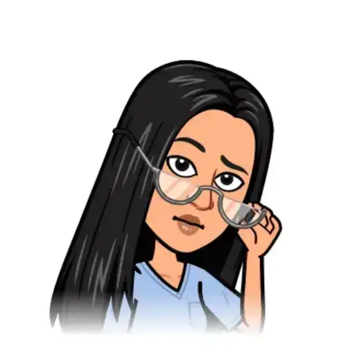 Adjusting Glasses With A Skeptical Look - Sticker for WhatsApp