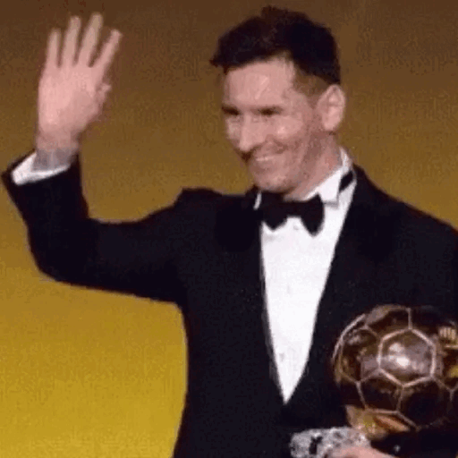 Waving With The Trophy Animated GIF - Sticker for WhatsApp & Telegram