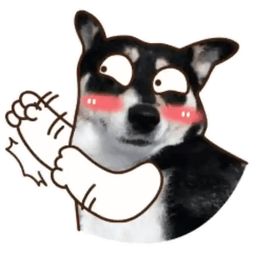 Dog Pretending To Punch Animated GIF - Sticker for WhatsApp & Telegram