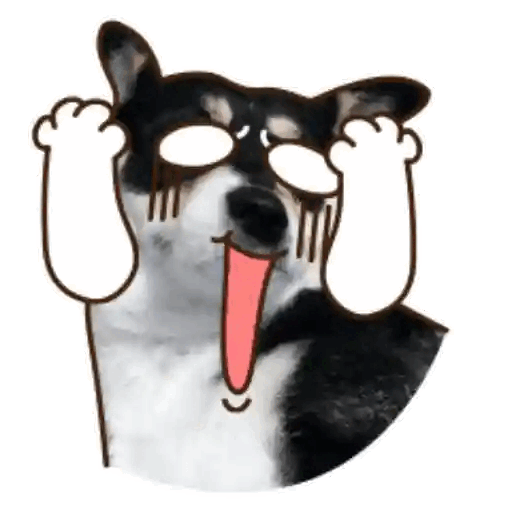 Overjoyed Dog Moment Animated GIF - Sticker for WhatsApp & Telegram