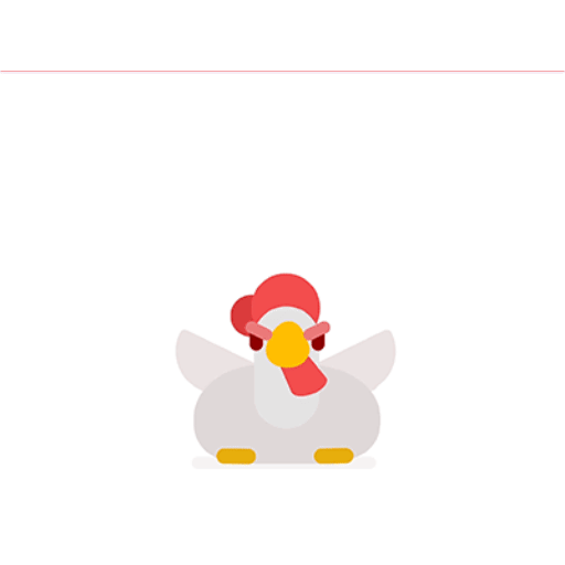 Chillin' Chicken Vibes Animated GIF - Sticker for WhatsApp & Telegram