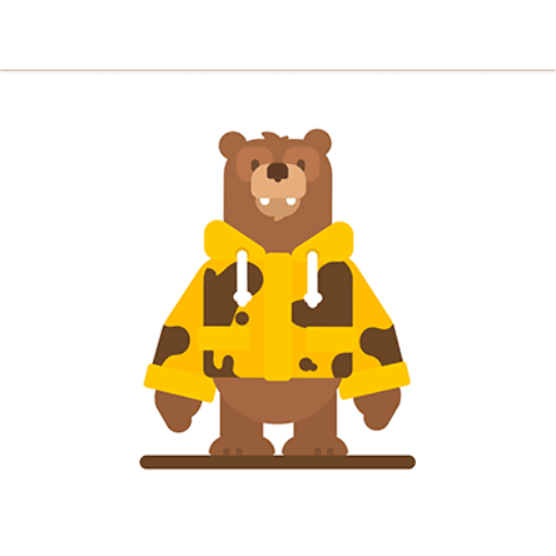 Bear In A Hoodie Animated GIF - Sticker for WhatsApp & Telegram